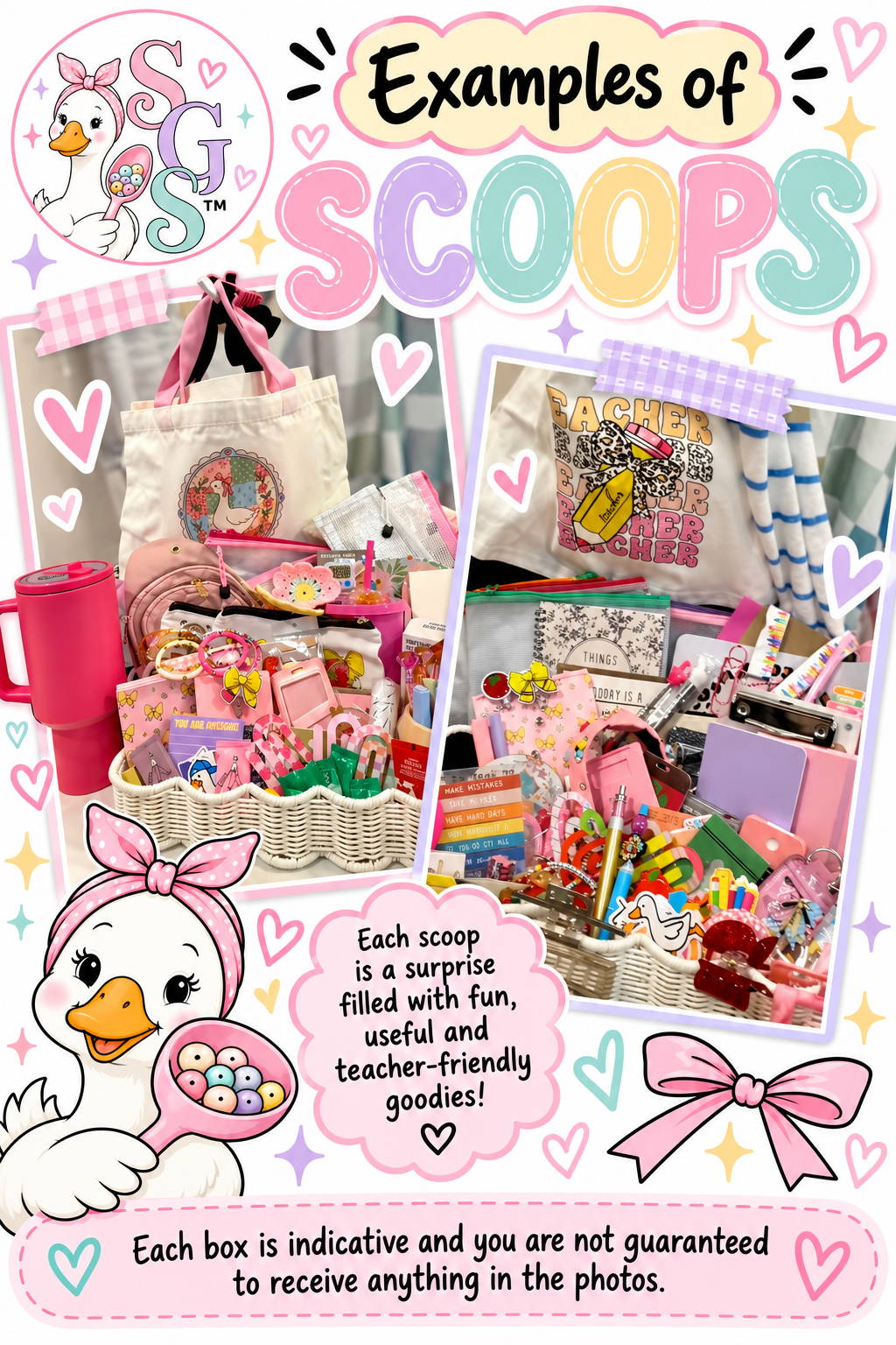 3 Silly Goose Teacher Scoops